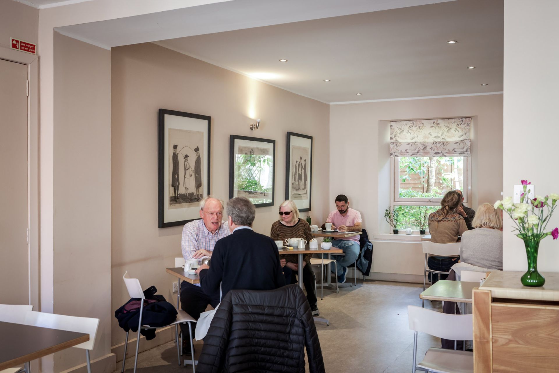Café in Carlyle House in Haddington