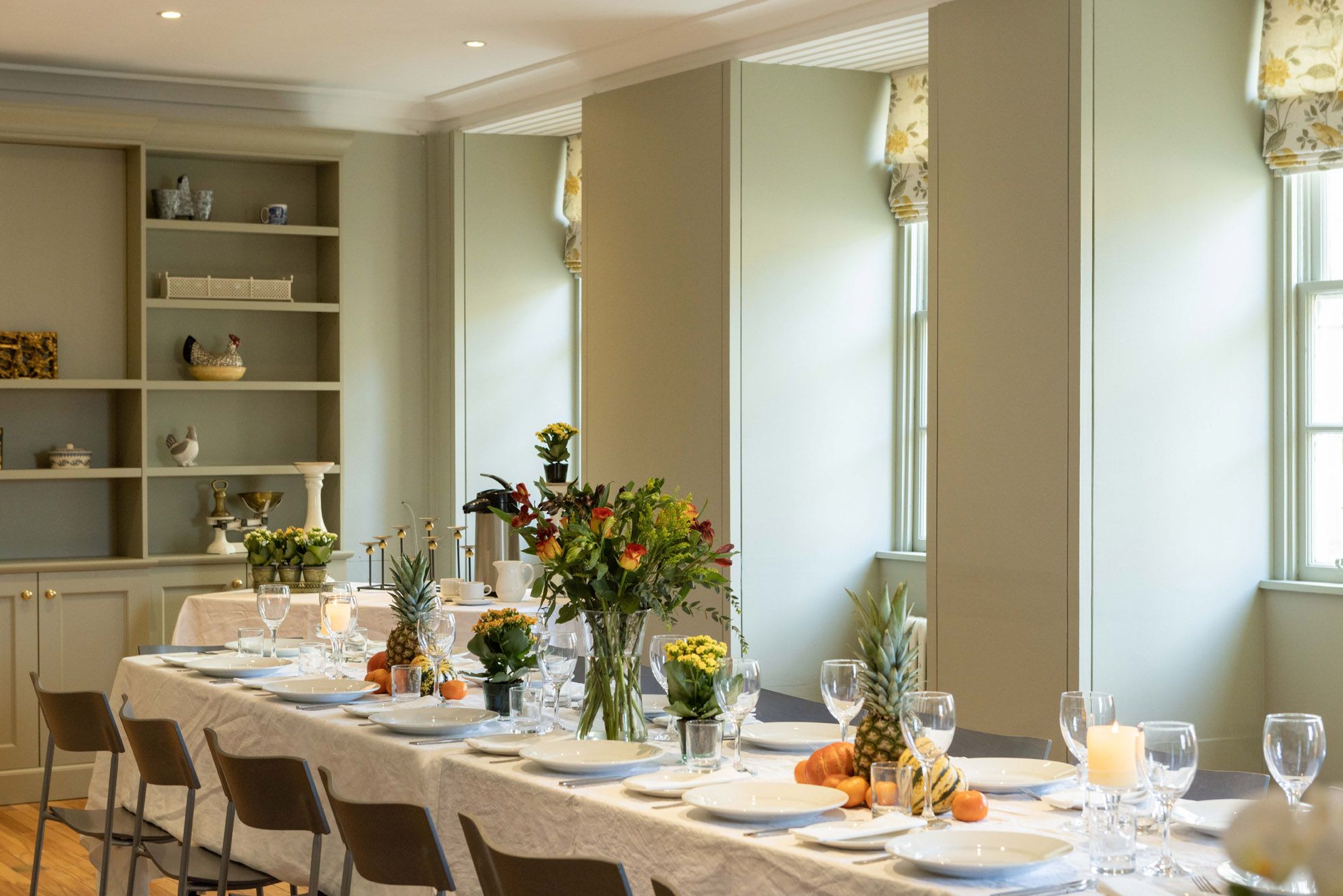 Carlyle House Café fine dining area