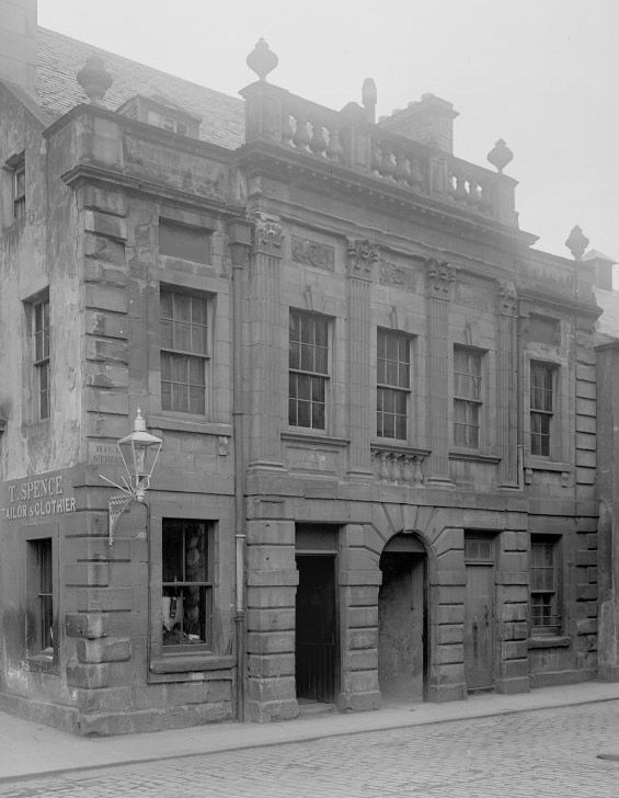 Building at Carlyle House in Haddington